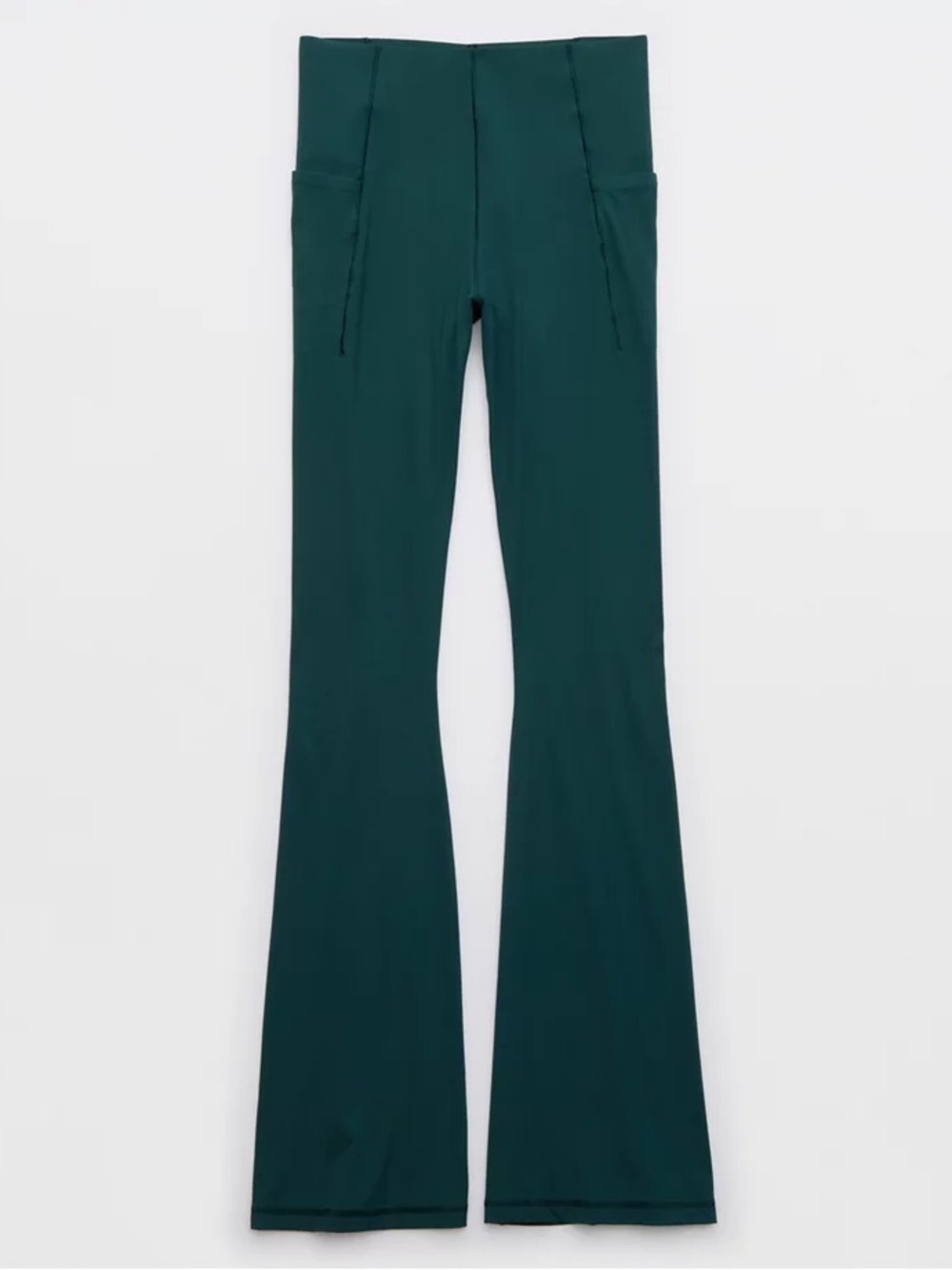 OFFLINE By Aerie Real Me XTRA Hold Up Pocket Bootcut Legging Size XS Green